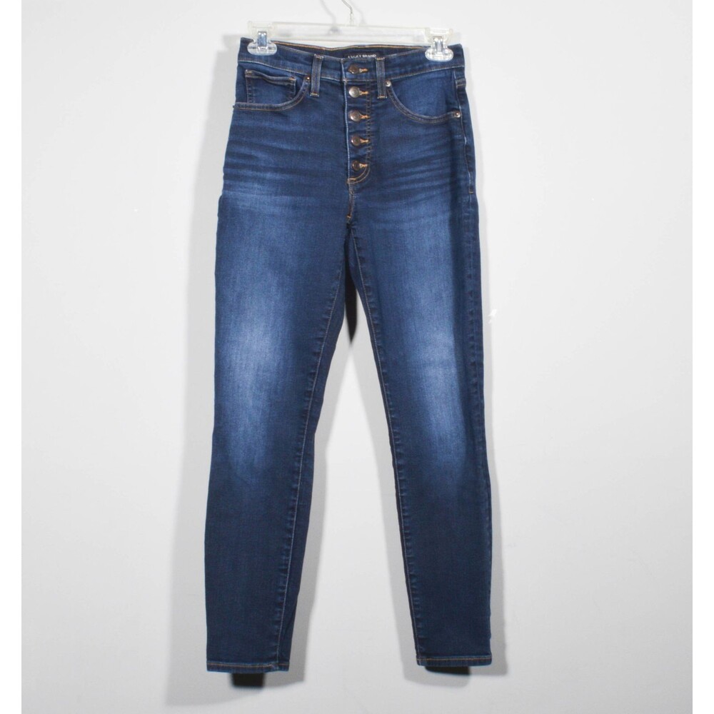 Lucky Brand Lantern High Rise Bridgette Skinny Jeans Sz 4/27A